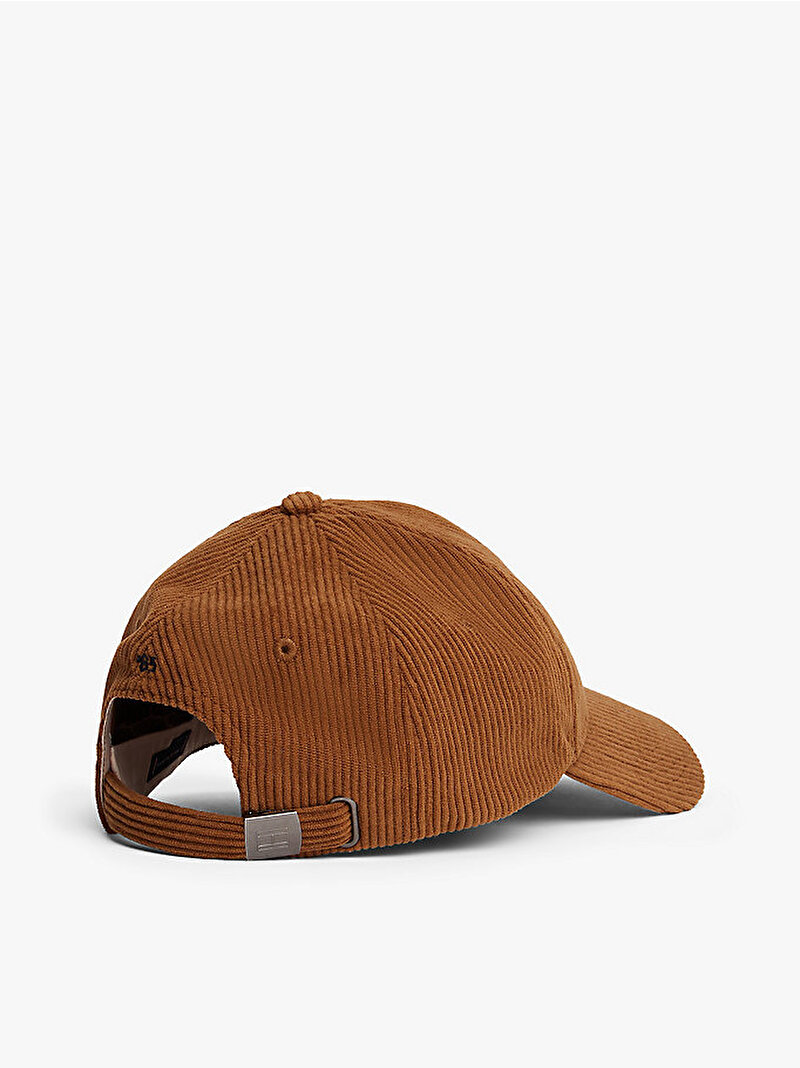 Erkek TH Flag 6 Panel Şapka Kahverengi AM0AM13583GU9
