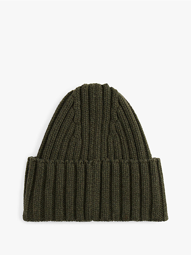 Kadın TH Crest Fluffy Bere Yeşil AW0AW18210MT1