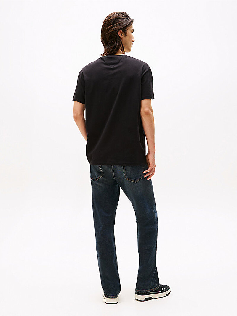Erkek TJM Regular Dna T-shirt Siyah DM0DM21978BDS
