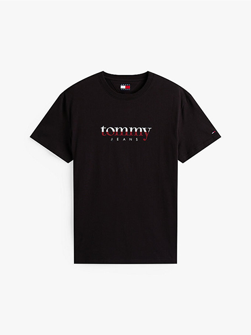 Erkek TJM Regular Dna T-shirt Siyah DM0DM21978BDS