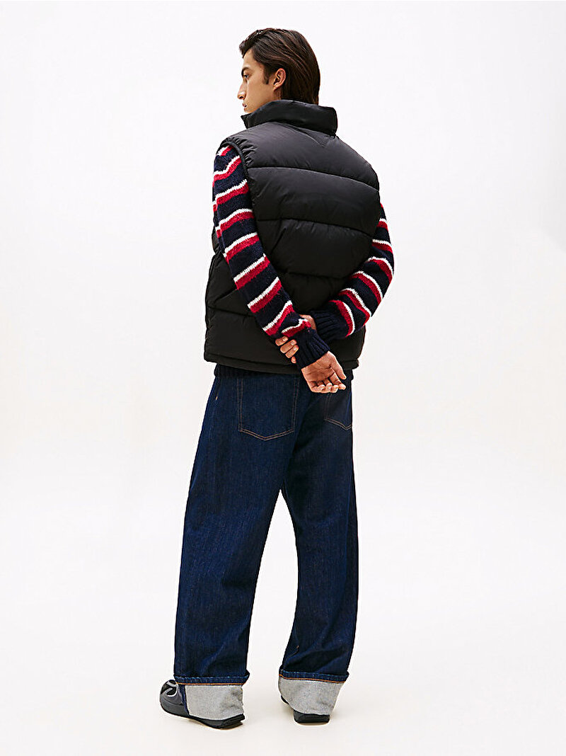 Erkek TJM Vail Puffer Yelek Siyah DM0DM22069BDS
