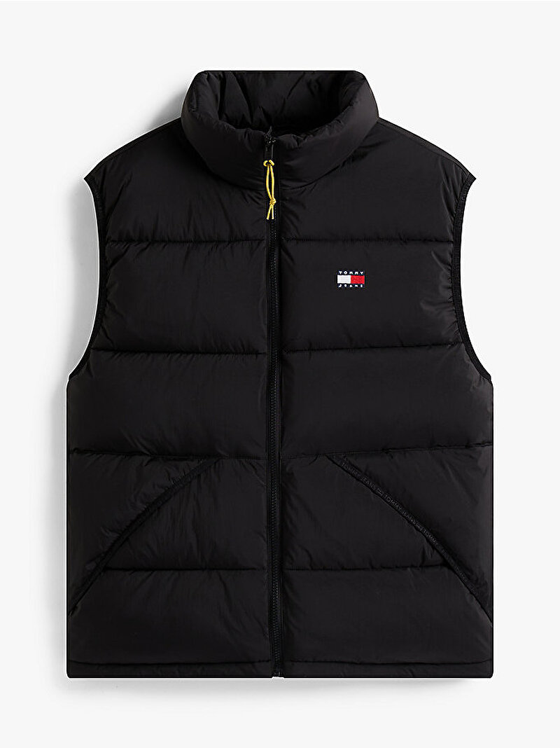 Erkek TJM Vail Puffer Yelek Siyah DM0DM22069BDS