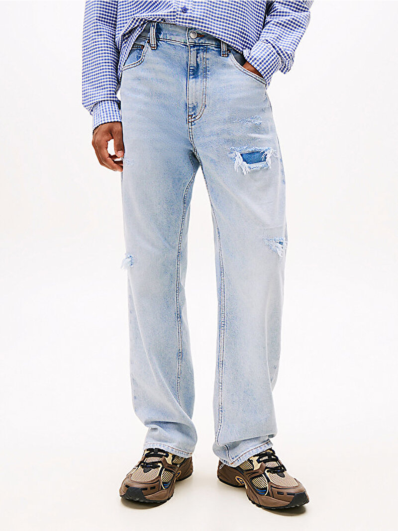 Erkek Otis Regular Straight Jean Pantolon Mavi  DM0DM221621AB