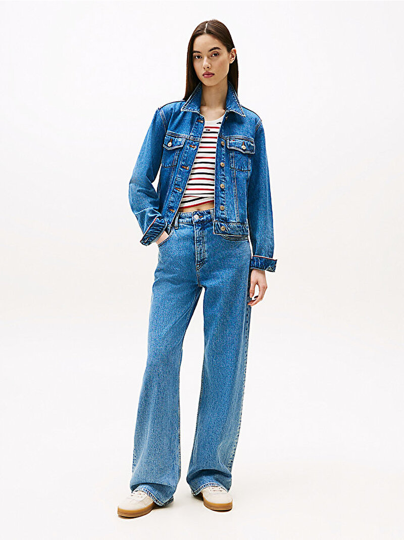 Kadın Mia Relaxed Jean Pantolon Mavi  DW0DW204911A5