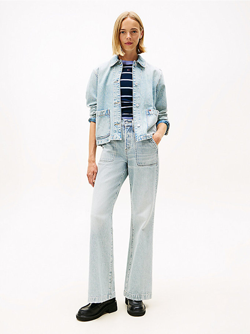 Kadın Bella High Jean Pantolon Mavi  DW0DW215181AB