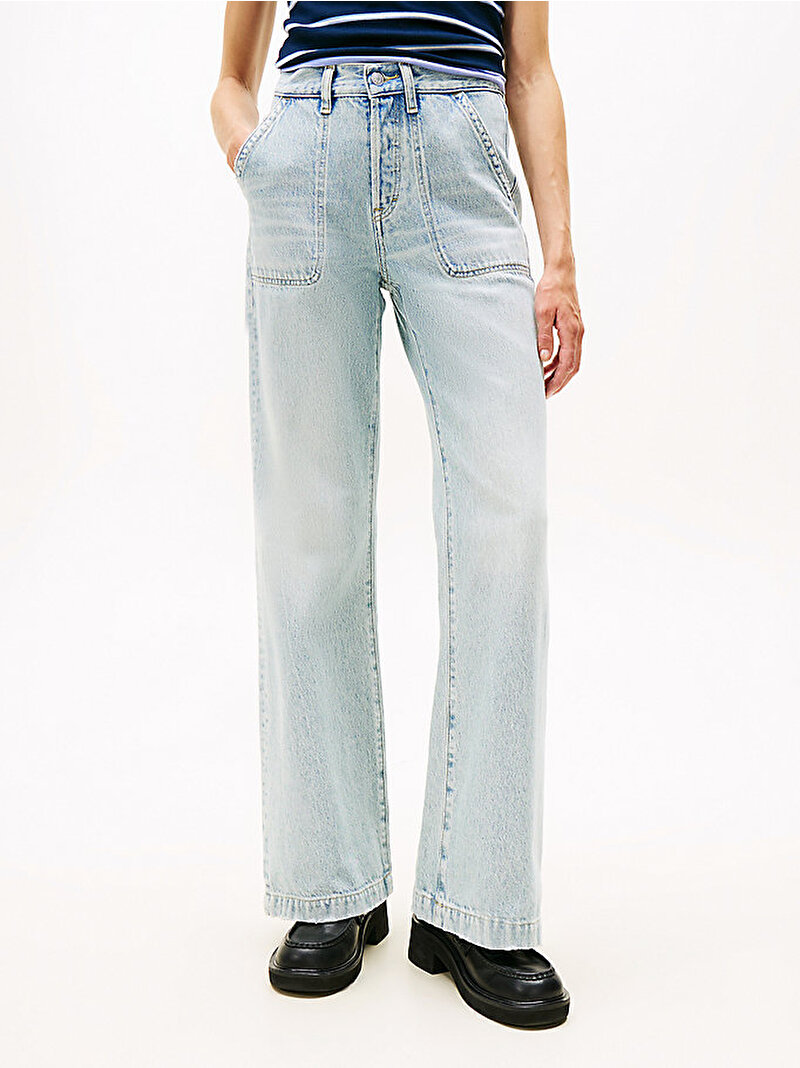 Kadın Bella High Jean Pantolon Mavi  DW0DW215181AB