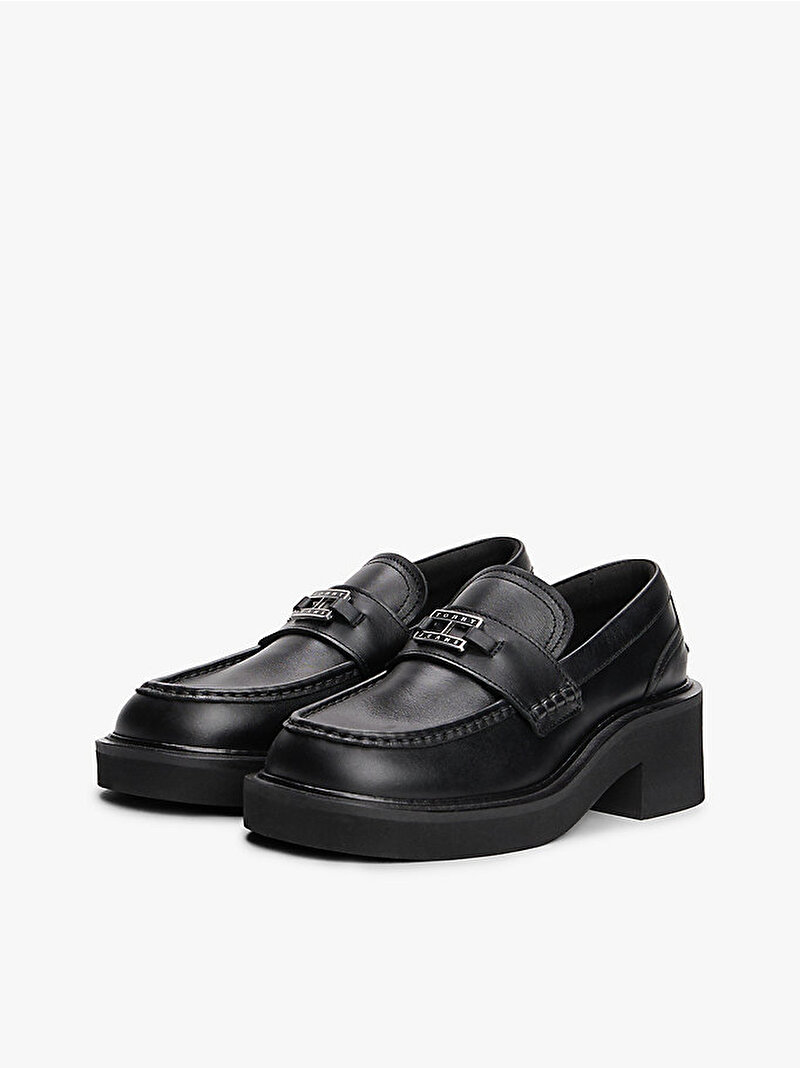 Kadın TJW Chunky Heel Loafer Siyah EN0EN02789BDS