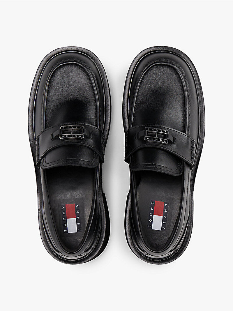 Kadın TJW Chunky Heel Loafer Siyah EN0EN02789BDS