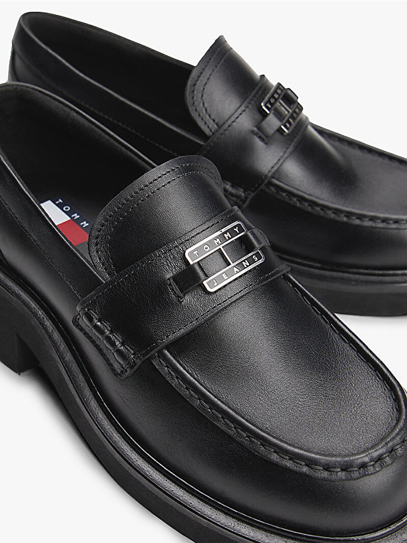 Kadın TJW Chunky Heel Loafer Siyah EN0EN02789BDS