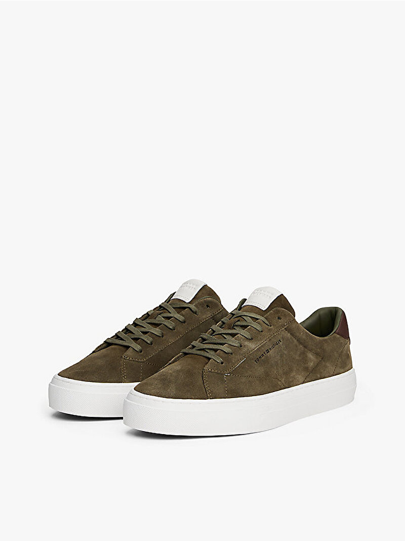 Erkek Premium Dress Cupsole Sneaker Yeşil FM0FM05573RBN
