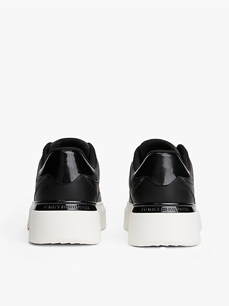Kadın Patent Platform Sneaker Siyah FW0FW08819BDS