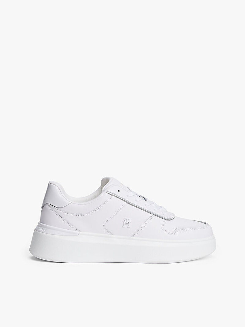 Kadın Patent Platform Sneaker Beyaz  FW0FW08819YBR
