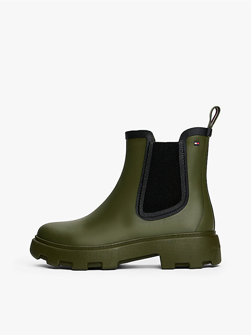 Kadın Flag Ankle Yağmur Botu Yeşil FW0FW08974MT1
