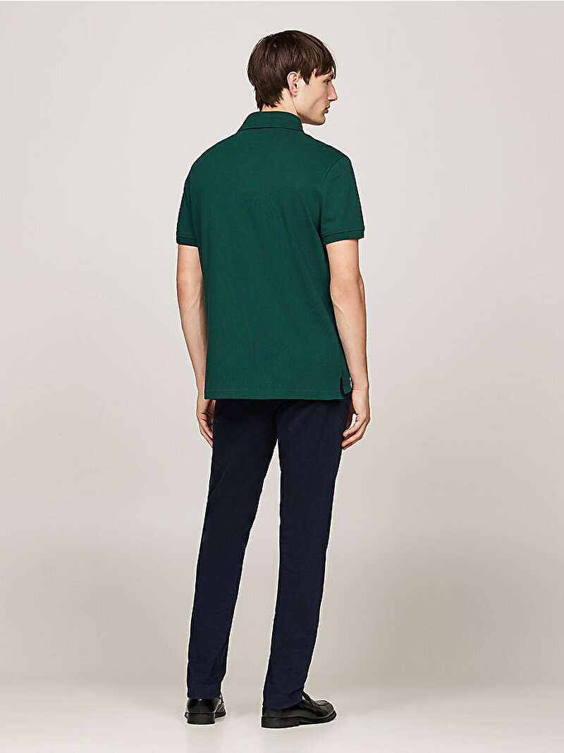 Erkek 1985 Regular Polo T-shirt Yeşil MW0MW17770L6K