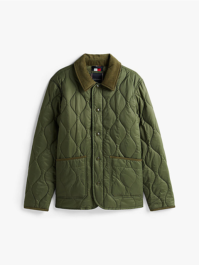 Erkek Mid Onion Quilted Mont Yeşil MW0MW40600PLI
