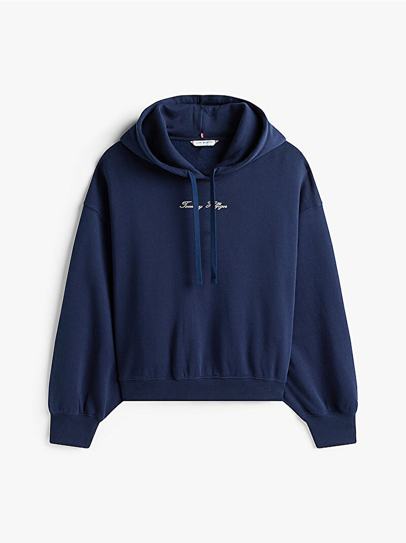 Kadın Classic Fleece Sweatshirt Lacivert WW0WW47459C1G