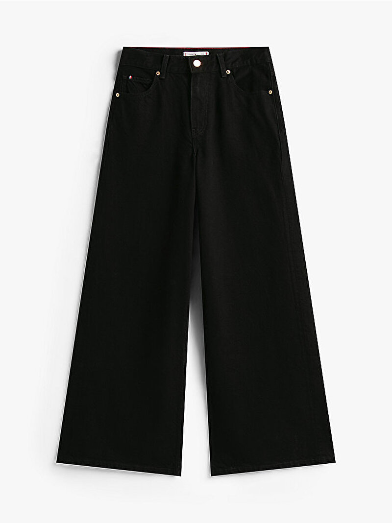 Kadın Denim Black 70's Jean Pantolon Siyah WW0WW482541BY