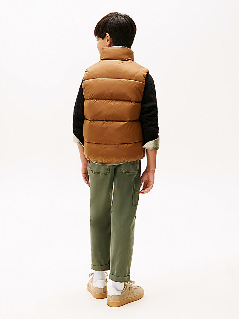Erkek Çocuk Essential Padded Yelek Bej  KB0KB10092GVP