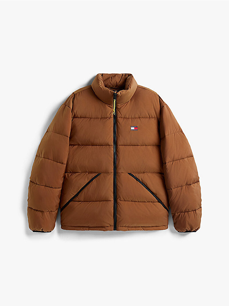 Erkek TJM Vail Puffer Mont Kahverengi DM0DM22040GVP