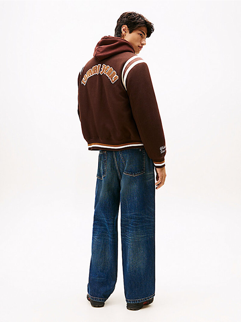 Erkek TJM Best Varsity Bomber Ceket Kırmızı DM0DM22043GS7