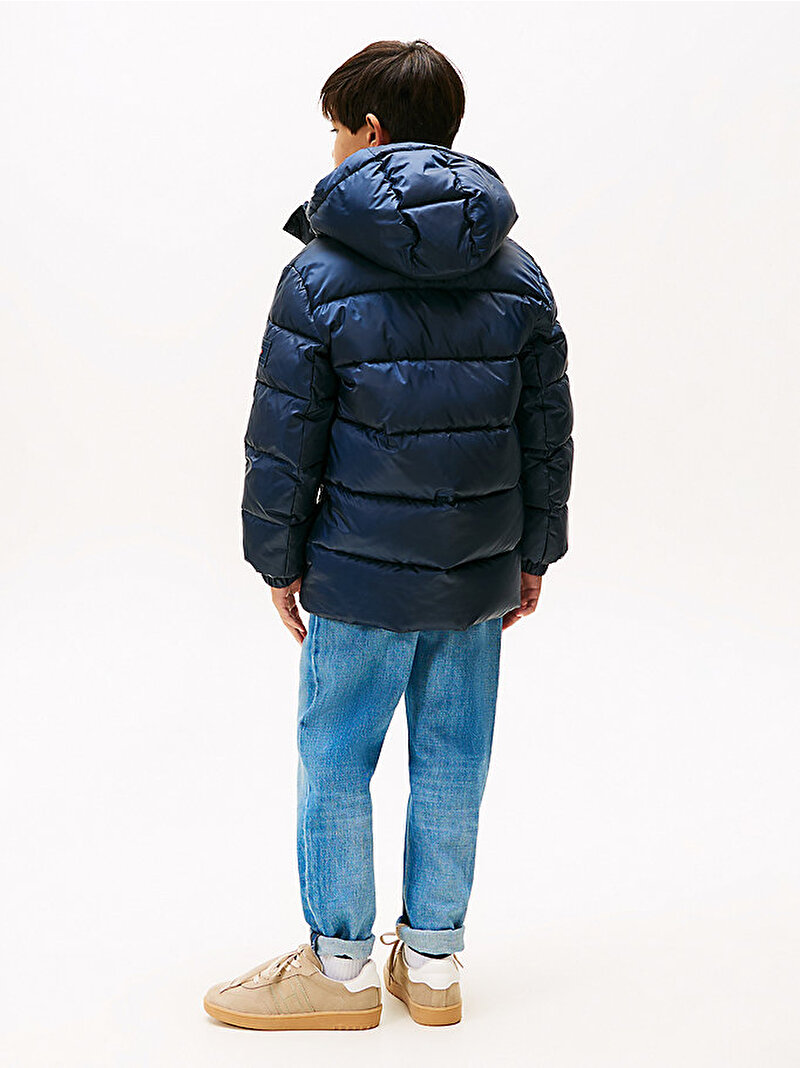 Erkek Çocuk Essential Padded Mont Lacivert KB0KB10002C1G