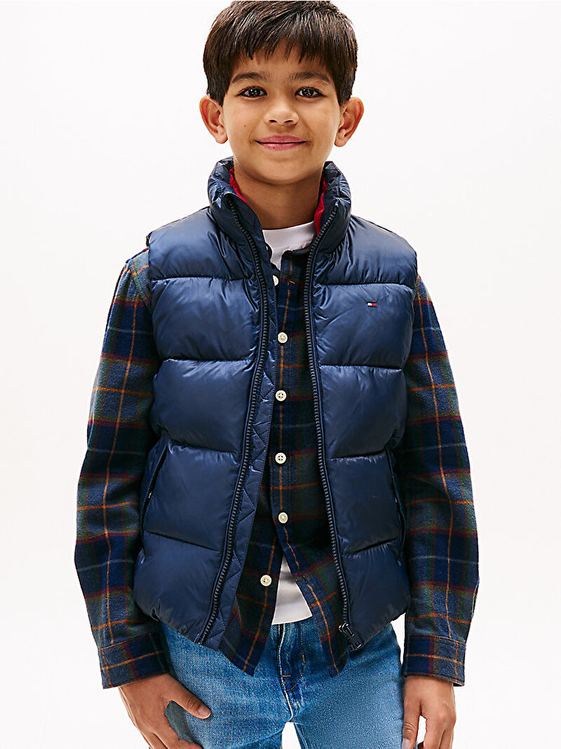 Erkek Çocuk Essential Padded Yelek Lacivert KB0KB10092C1G
