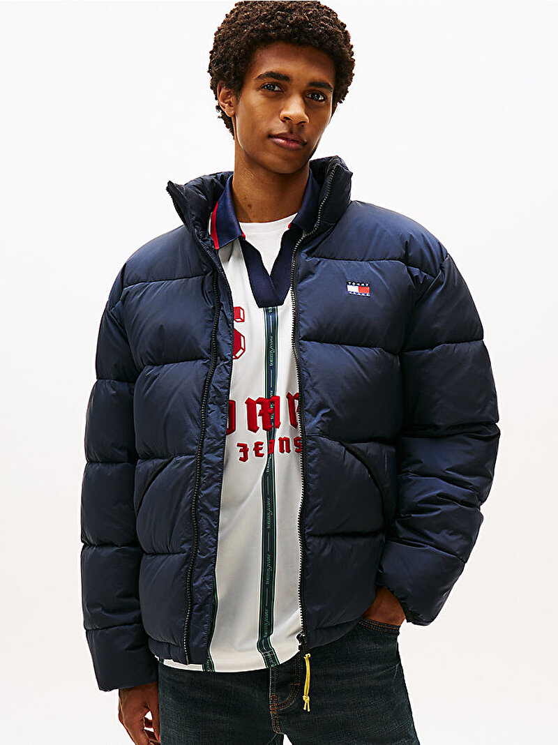 Erkek TJM Vail Puffer Mont Lacivert DM0DM22040C1G