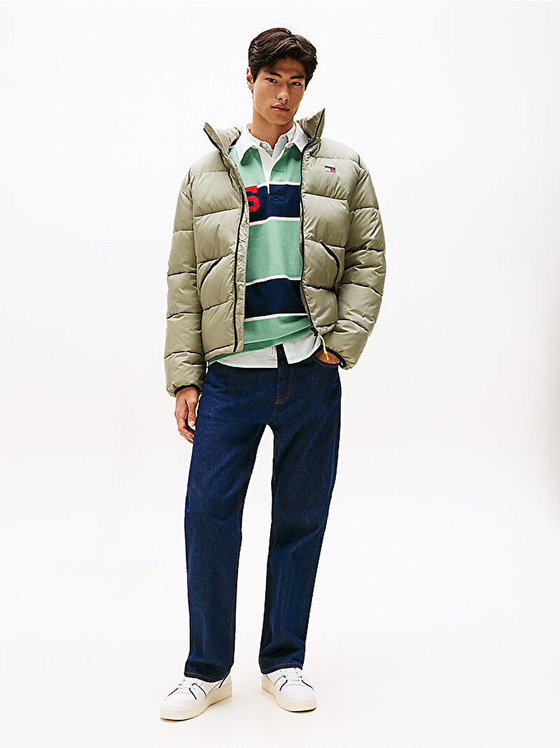 Erkek TJM Vail Puffer Mont Yeşil DM0DM22040M1L