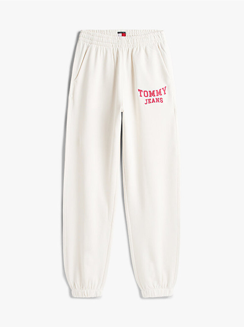 Kadın TJW Varsity Eşofman Altı Beyaz  DW0DW22164YBH