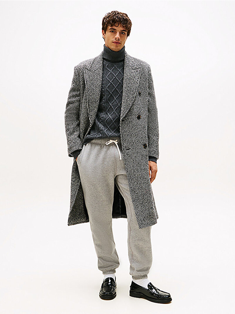 Erkek Essential Fleece Eşofman Altı Gri MW0MW37231P91