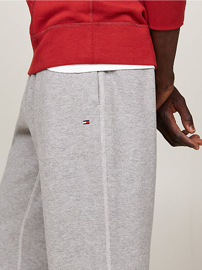 Erkek Essential Fleece Eşofman Altı Gri MW0MW37231P91