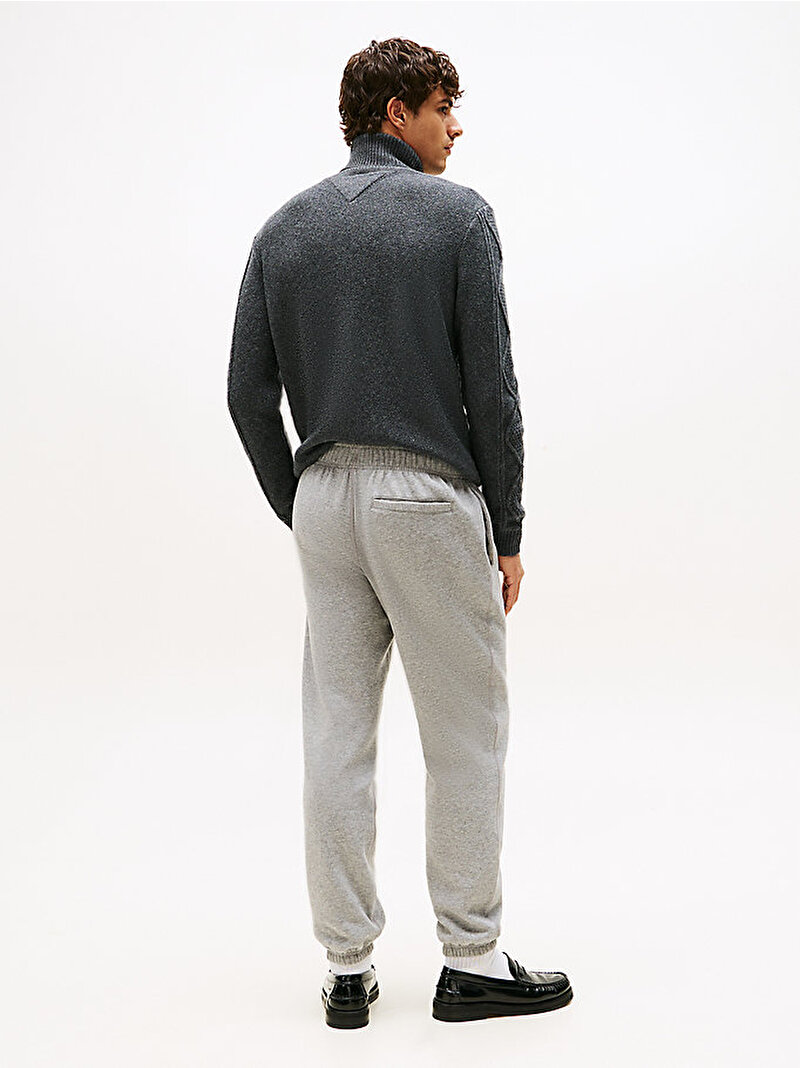 Erkek Essential Fleece Eşofman Altı Gri MW0MW37231P91