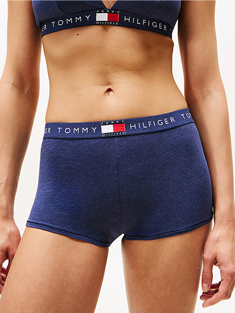 Kadın Boxer Lacivert UW0UW06220DZ2