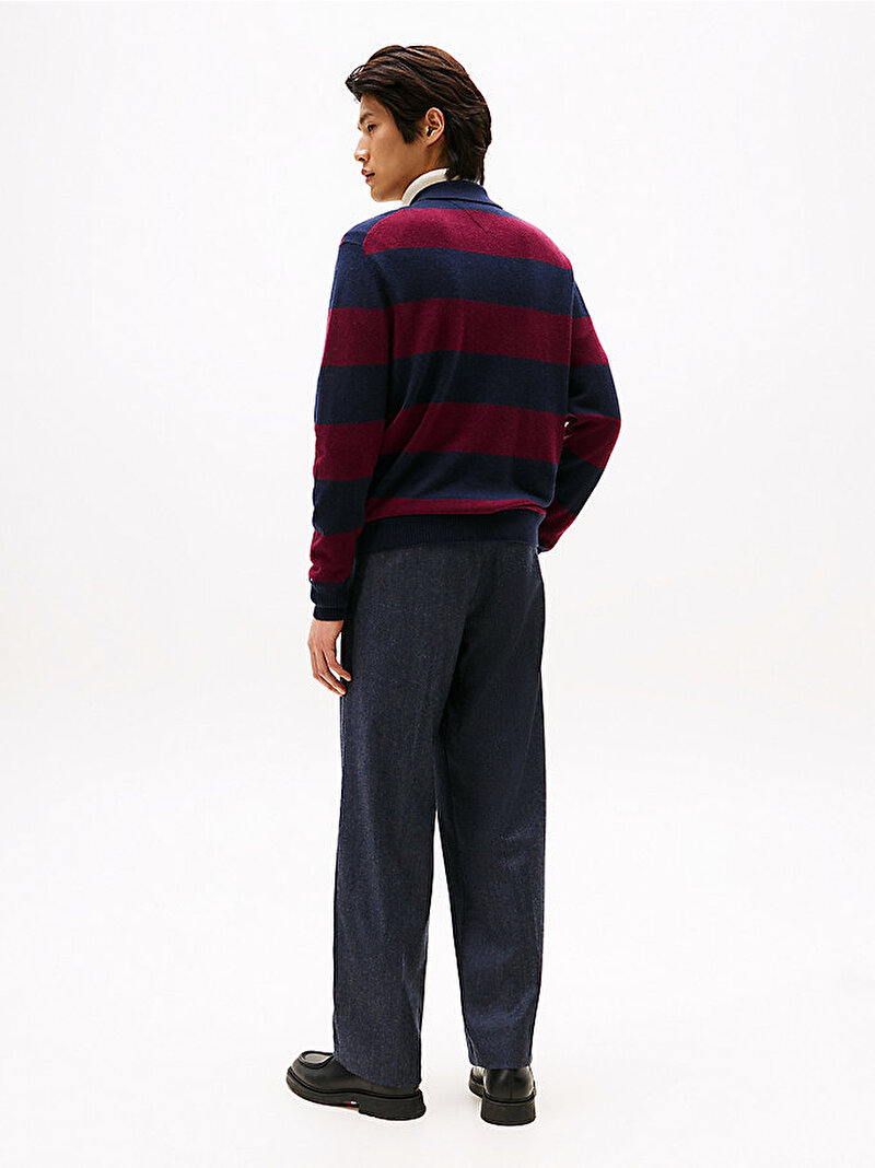 Erkek Knitted Rugby Kazak Çok renkli MW0MW40855DW5