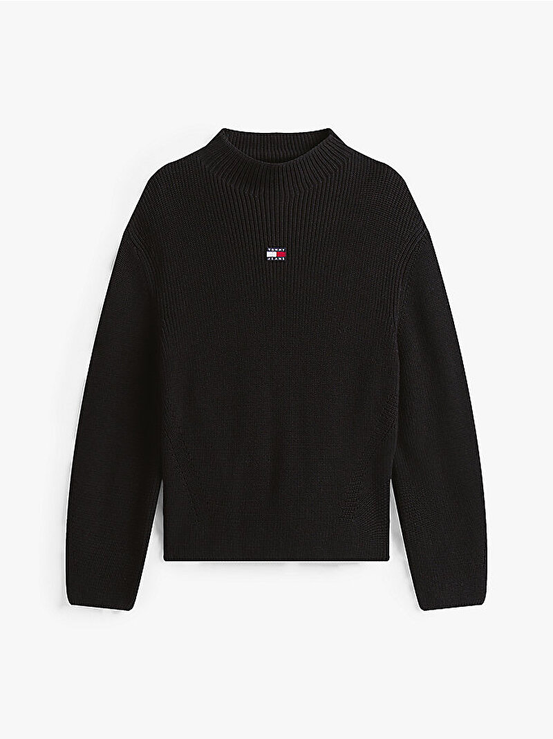 Kadın TJW Mockneck Kazak Siyah DW0DW21676BDS