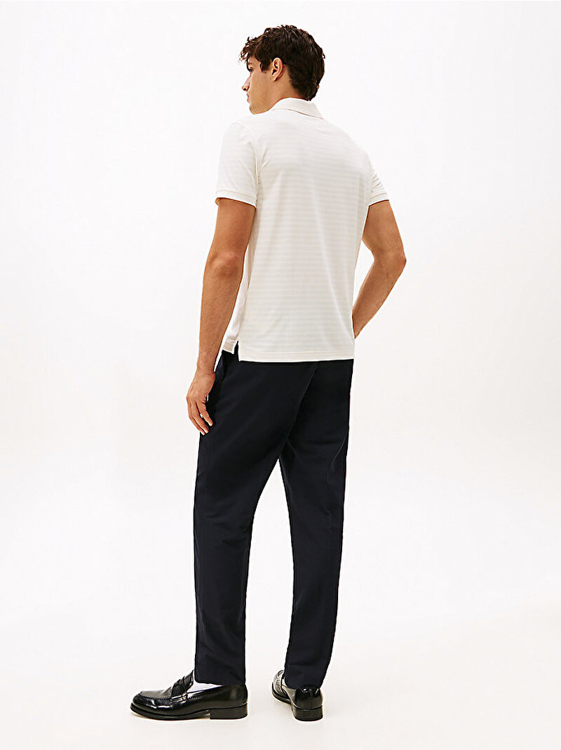 Erkek Packable Performance Polo T-shirt Beyaz  MW0MW40430Z00