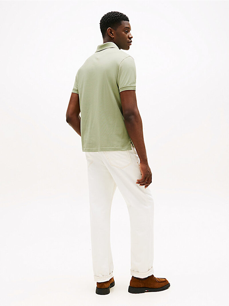 Erkek 1985 Regular Polo T-shirt Yeşil MW0MW17770L9A