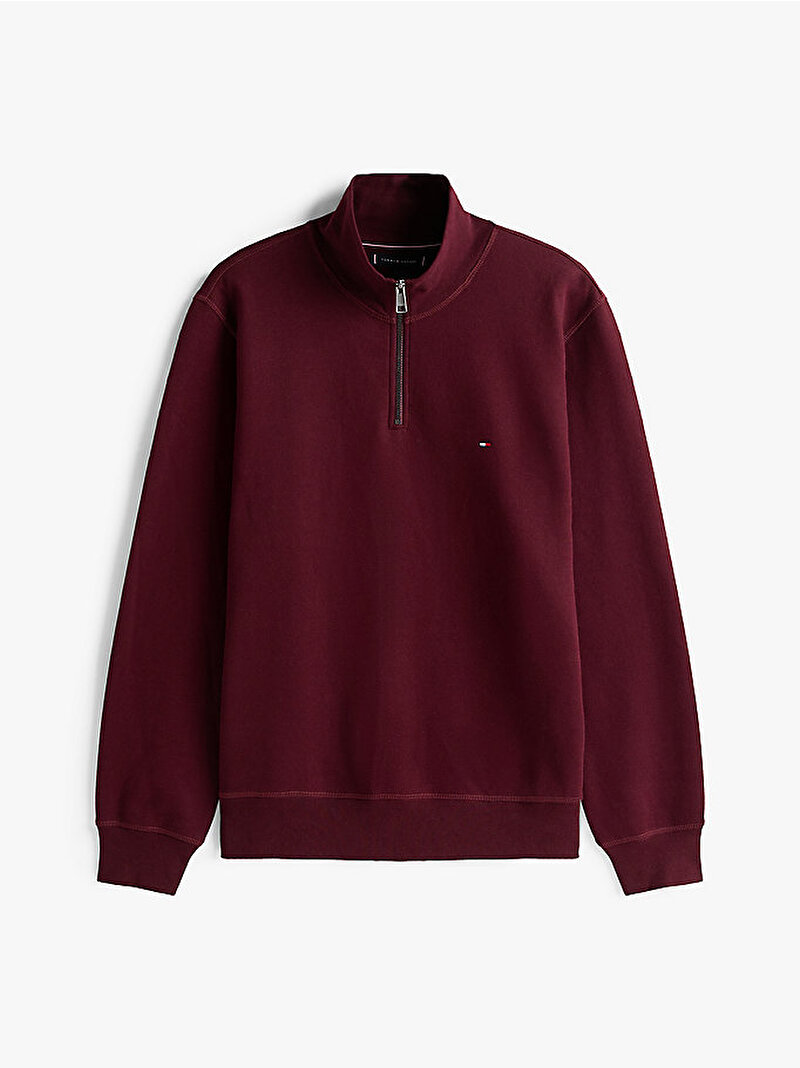 Erkek Essential Fleece Sweatshirt Kırmızı MW0MW37233XIH