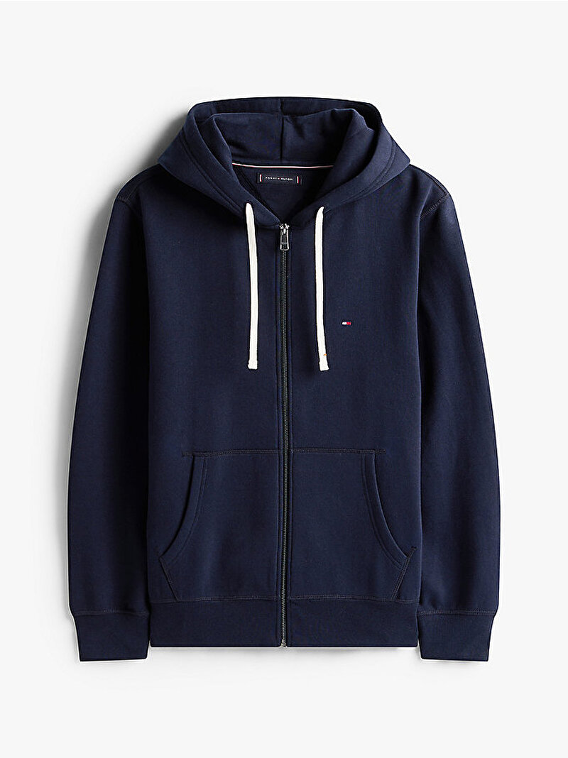 Erkek Essential Fleece Sweatshirt Lacivert MW0MW37234DW5