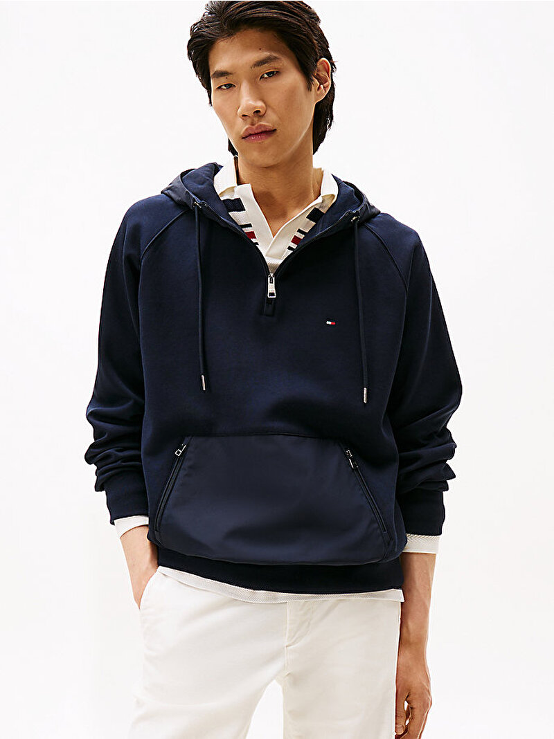 Erkek Mx Media Sweatshirt Lacivert MW0MW41327DW5