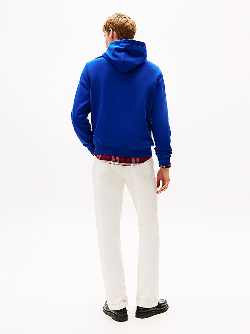 Erkek Essential Seasonal Fleece Sweatshirt Mavi  MW0MW39997D03