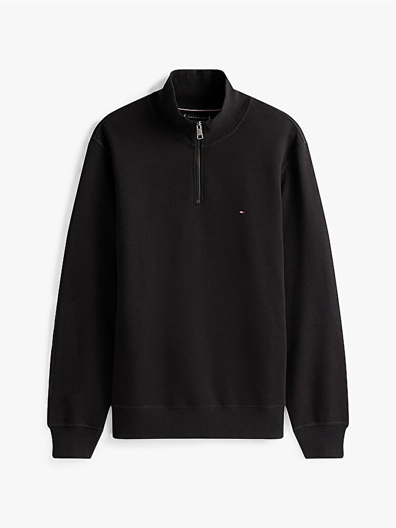 Erkek Essential Fleece Sweatshirt Siyah MW0MW37233BDS