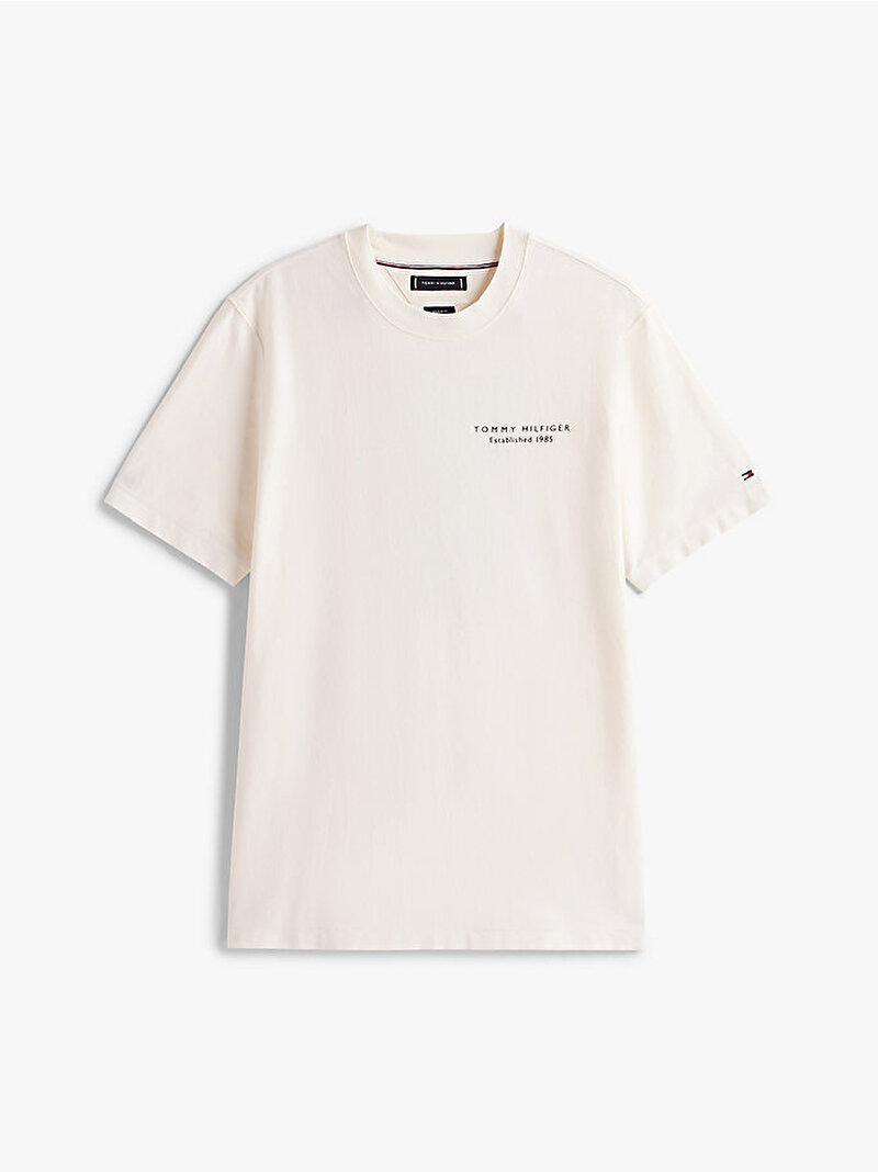 Erkek Photo Print Graphic T-shirt Beyaz  MW0MW40010Z00