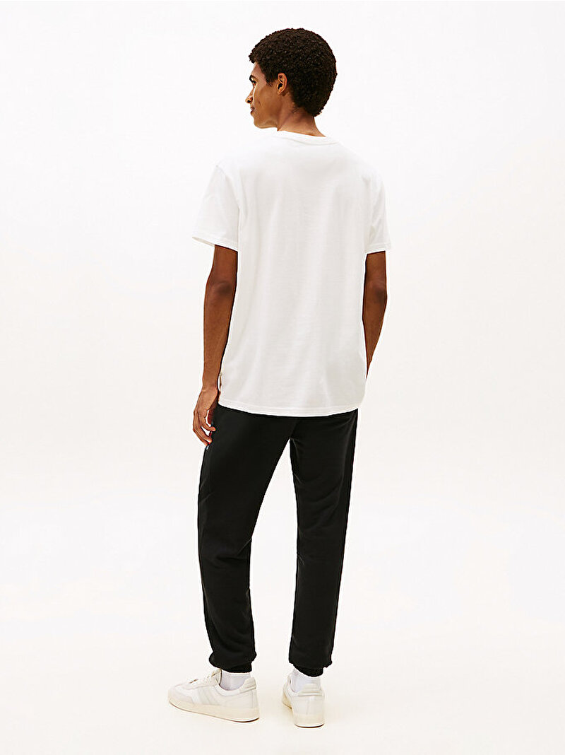 Erkek TJM Regular Dna T-shirt Ekru DM0DM21978YBL