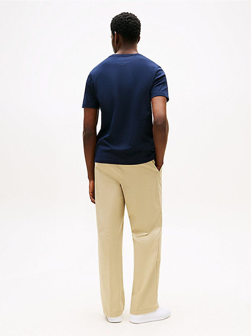 Erkek Light Interlock T-shirt Lacivert MW0MW37508DW5