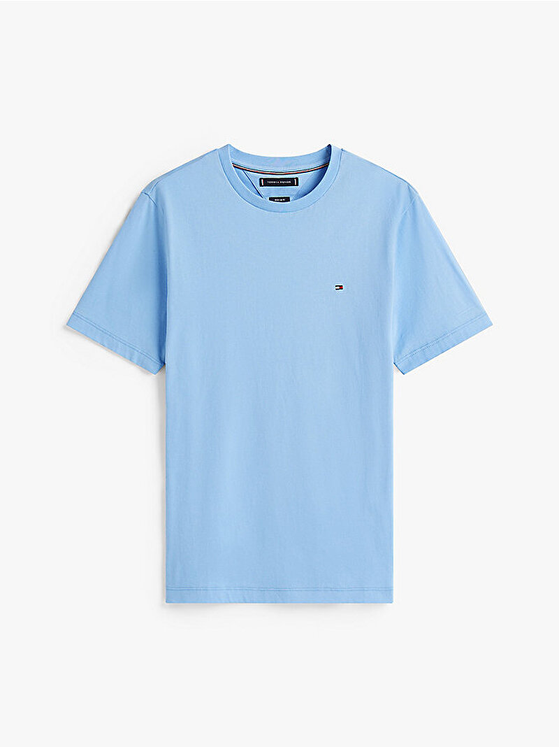 Erkek Essential Seasonal Regular Fit T-shirt Mavi  MW0MW39995C1Z