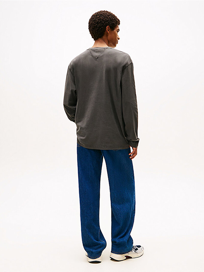 Erkek TJM Relax New Classics T-shirt Gri DM0DM21976PT2