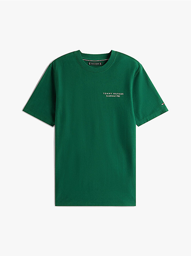 Erkek Photo Print Graphic T-shirt Yeşil MW0MW40010L6K
