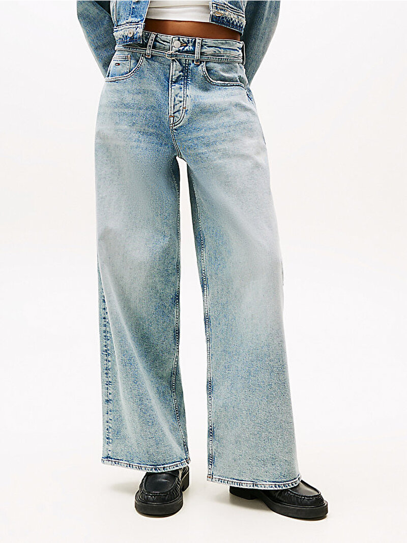 Kadın Charlie Jean Pantolon Mavi  DW0DW204731A5