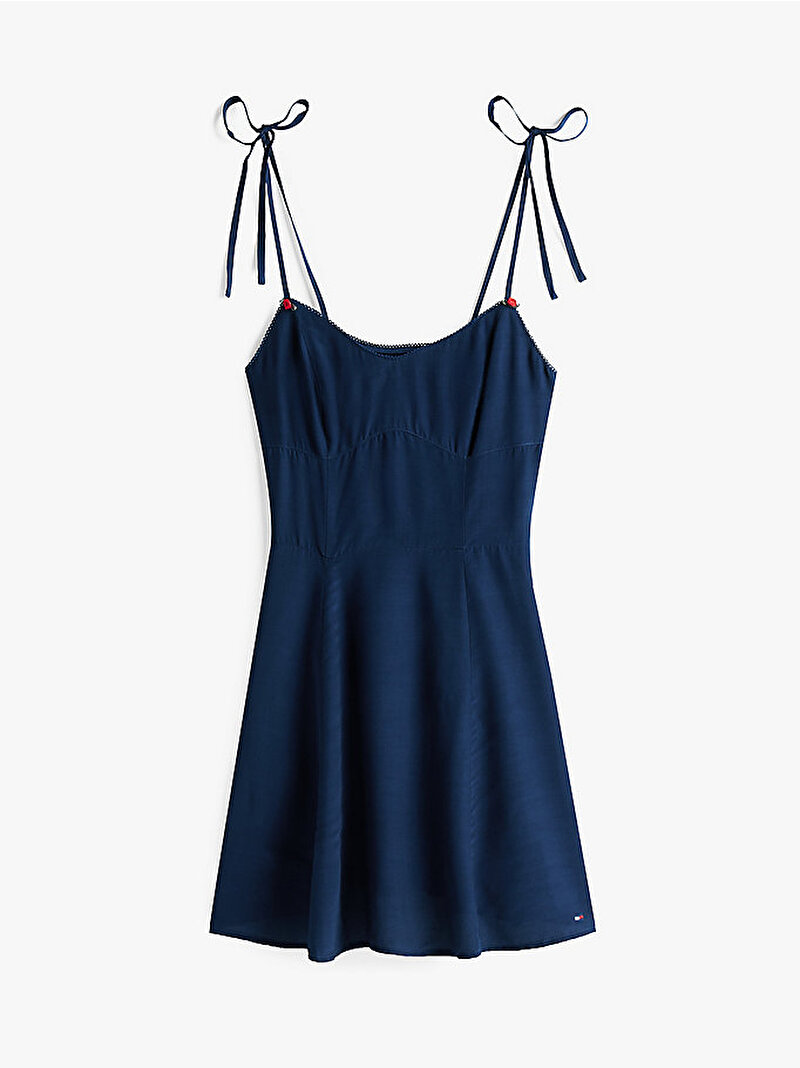 Kadın TJW F&F Strappy Mini Elbise Lacivert DW0DW20880C1G